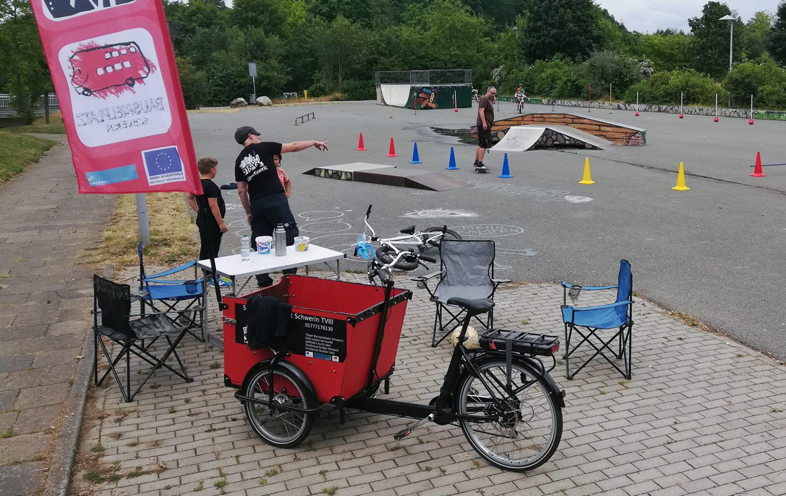 Straso mobil unterwegs in den verschiedenen Stadtteilen